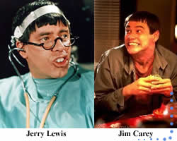 Jerry Lewis, Jim Carey